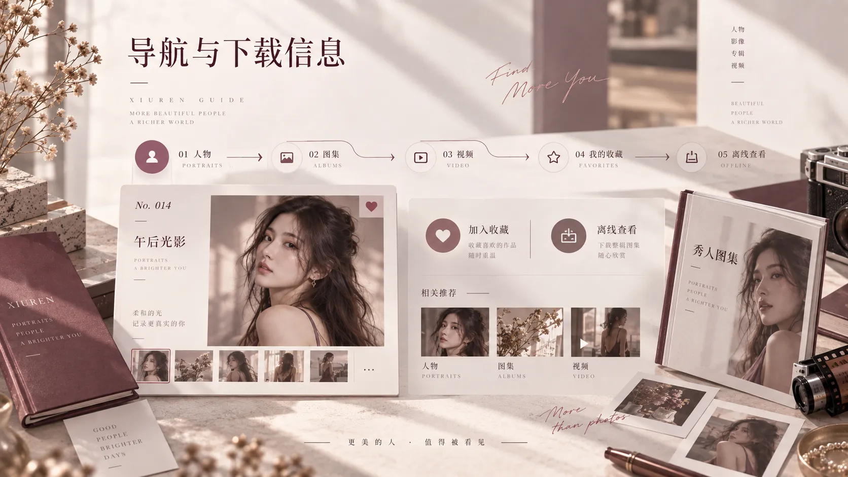 夜间街景中的人像与环境灯光